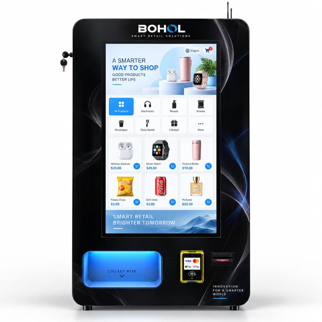 Wall-Mounted Smart Vending Machine