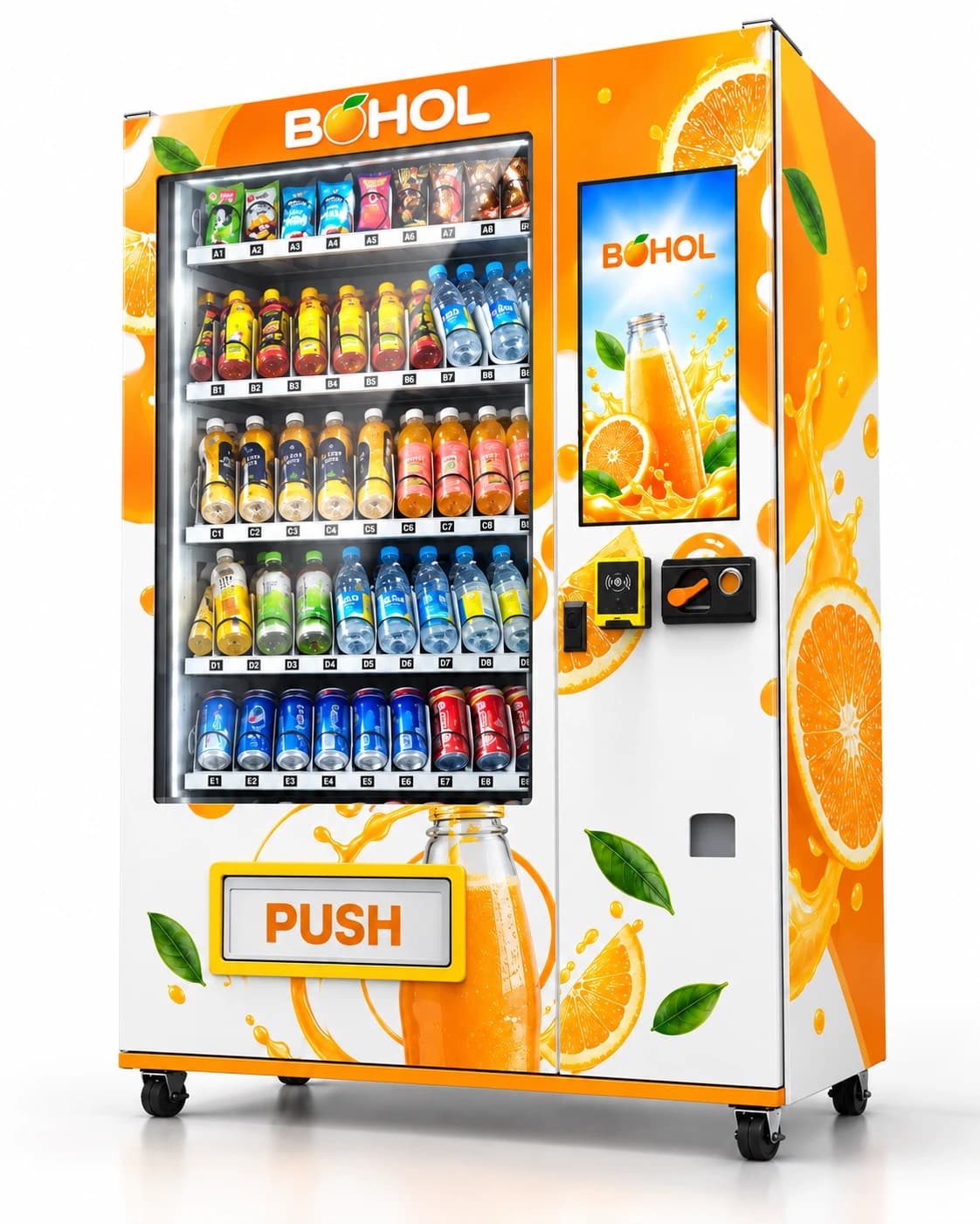 Orange Juice Vending Machine