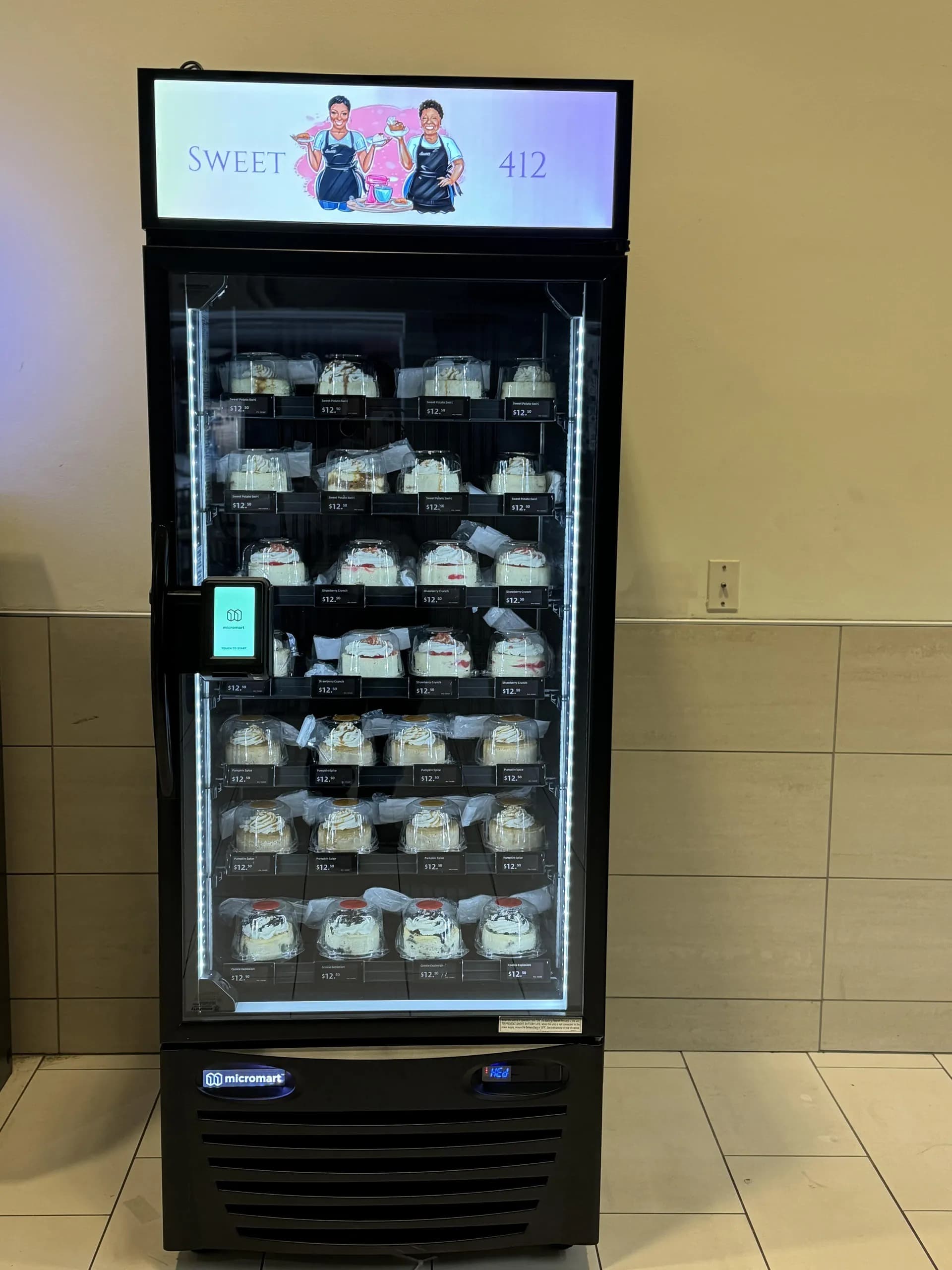 Dessert and bakery vending in France